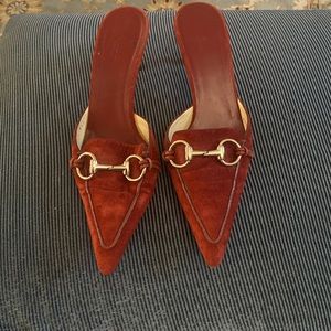 Gucci Horse Bit Mules